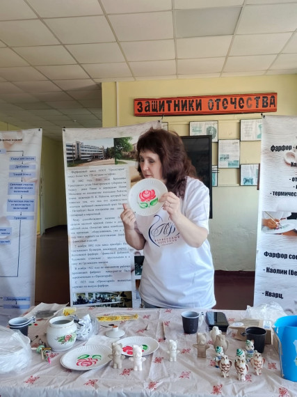 Передвижной музей живой экспозиции "Фарфоровый перезвон-территория творчества".